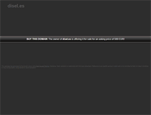Tablet Screenshot of disel.es